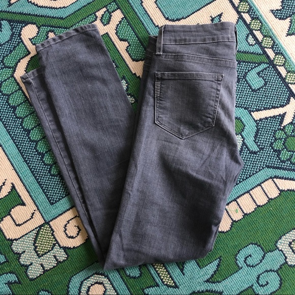 Paige Peg Skinny Ankle Jeans Gray - Picture 3 of 5